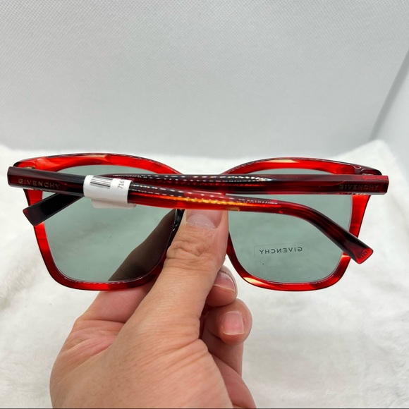 Givenchy Sunglasses New Authentic Transparent Red main image 5